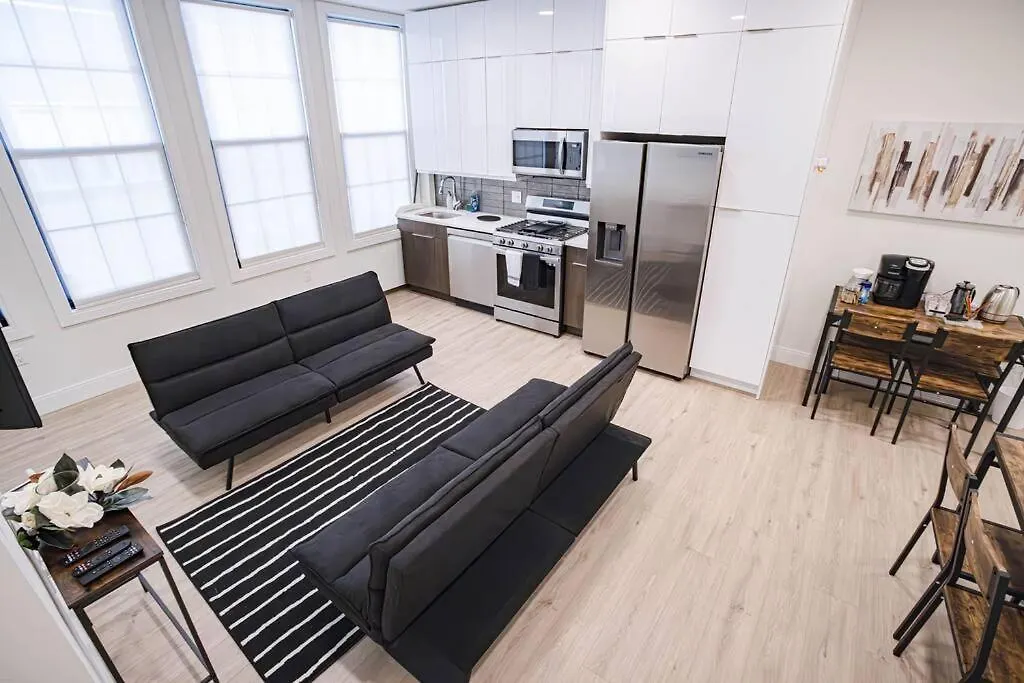 Modren 2 Bedroom Min To New York City Union City